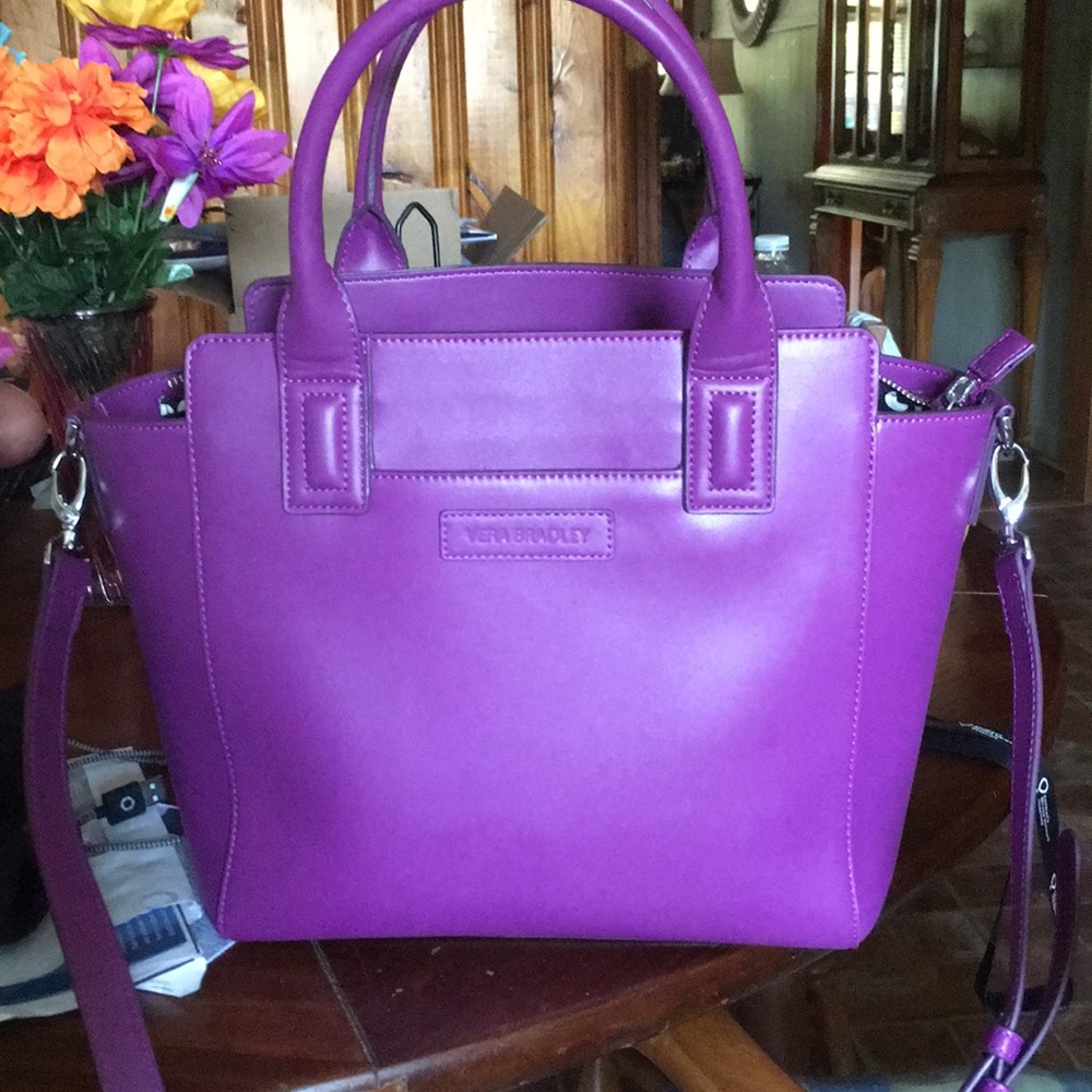 NWT Vera Bradley plum purse